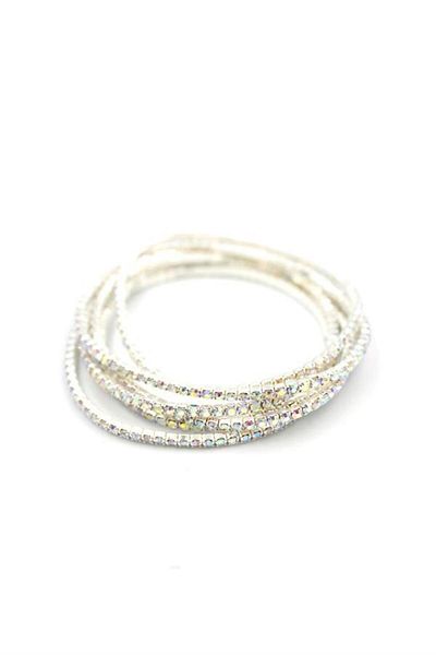 MBB ETİCARET 6-Piece Elastic Bracelet - Multicolor