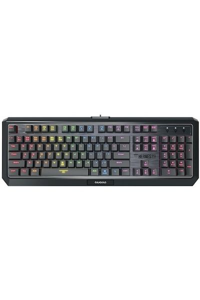 gamdias Gaming Mechanical Keyboard Hermes P3 Optical, Brown