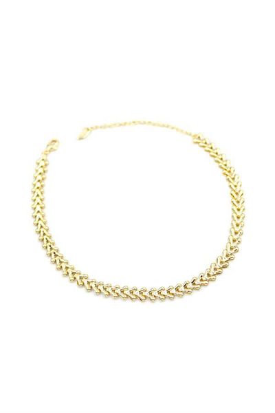 MBB ETİCARET Pul anklet - gold