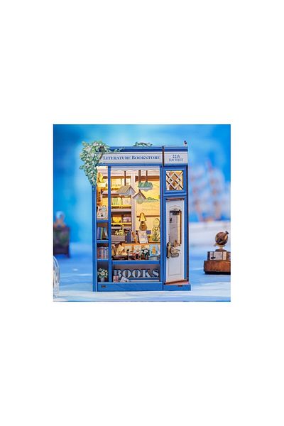 CUTEBEE 3D Puzzle, DIY Bookend, Literature Bookstore, Cutebee, 186 pieces