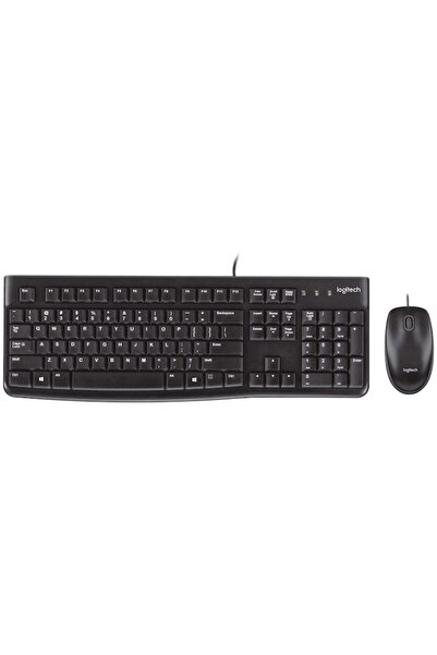 logitech MK120 Keyboard and Mouse Kit, Black