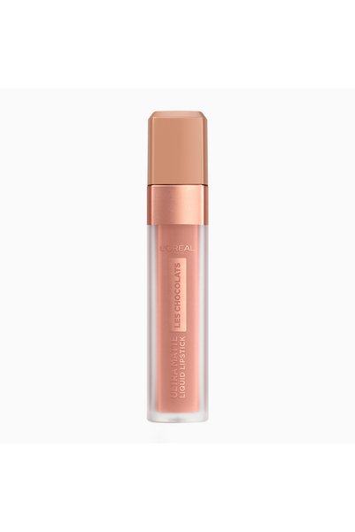 L'Oreal Paris أحمر شفاه سائل مطفي للغاية من ليه تشوكولا