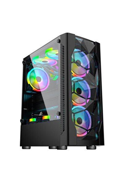 1ST PLAYER Carcasa 1st PLAYER DK-D4, Middle-Tower, fara sursa Negru