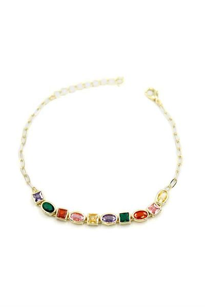 MBB ETİCARET Stone Bracelet - Gold