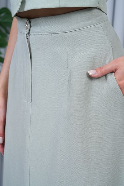 Shine Fine Women's Sleeveless Jacket Collar Vest Skirt Suit