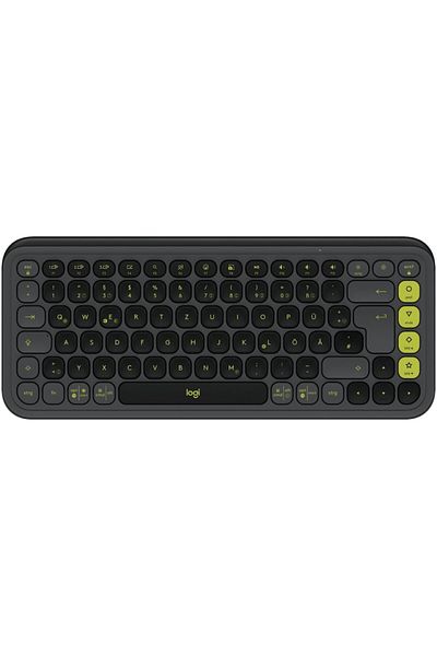 logitech Tastatură wireless POP ICON KEYS, Bluetooth, comutare ușoară în 3 direcții, grafit