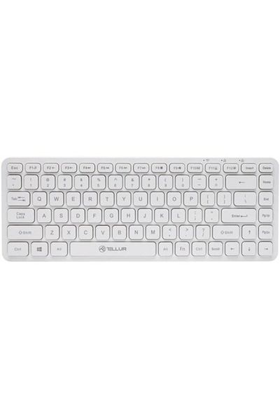 TELLUR Tastatură wireless, mini, albă