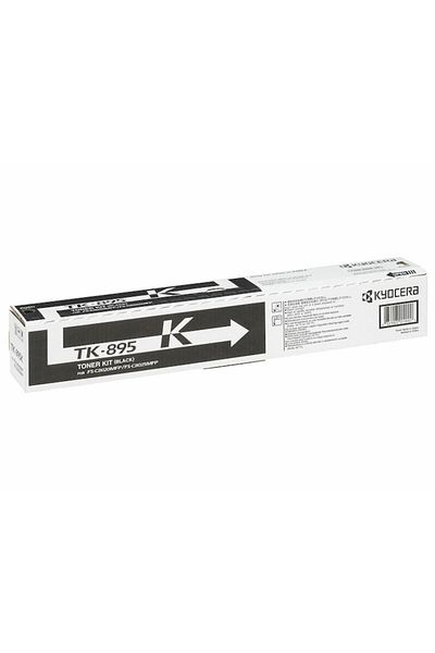 TREND Kyocera TK-895K Negru Negru Toner original pentru copiator FS-C8020-8025-8520-8525 12.000 de pagini