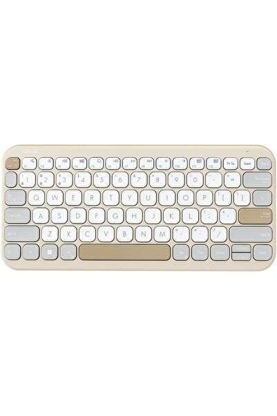 ASUS Wireless Keyboard KW100, Oat Milk