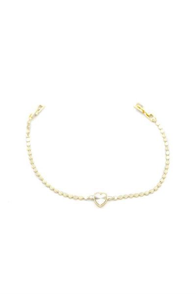 MBB ETİCARET Crush chain heart bracelet - gold