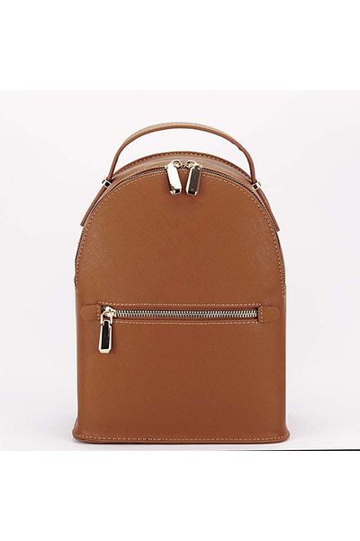 Diana&Co Women's Cognac Brown Backpack Firenze, Dys602-3 119