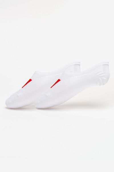 HUGO , Set of very short socks with logo - 2 pairs, Red, White, 35-38