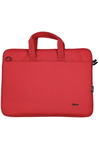 Trust Geantă pentru laptop Bologna 16", material, roșu