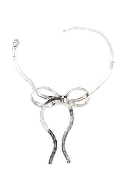 MBB ETİCARET Bow bracelet - silver