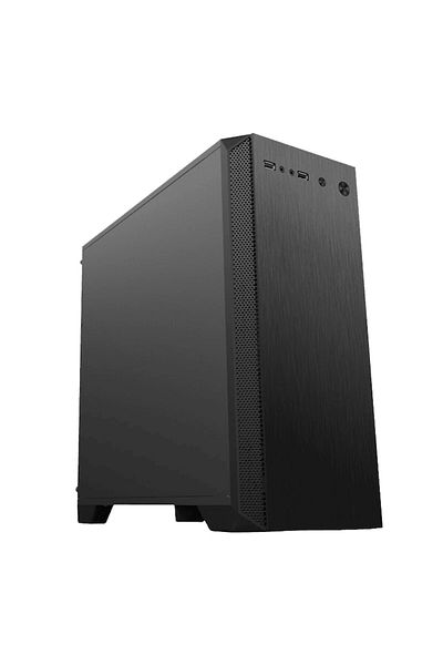 GAMEMAX Carcasa Silent Hill, Middle Tower, fara sursa, mATX, Black