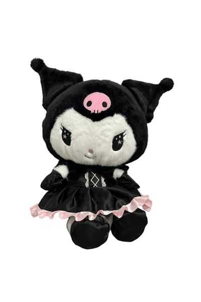 OEM Papusa Kuromi Sanrio, 40 cm, neagra