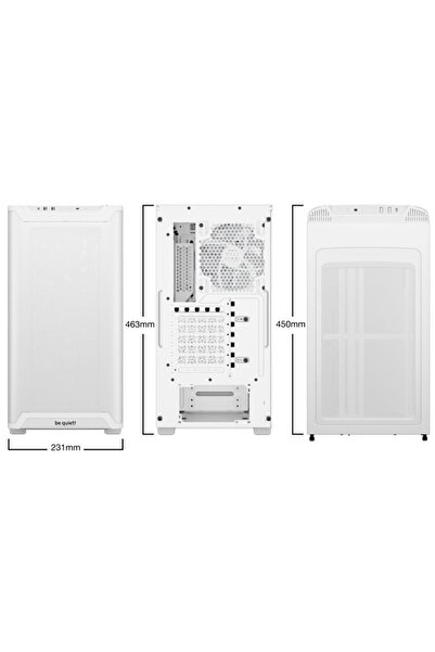 Be Quiet! Be quiet! Pure Base 501 LX Tempered Glass White