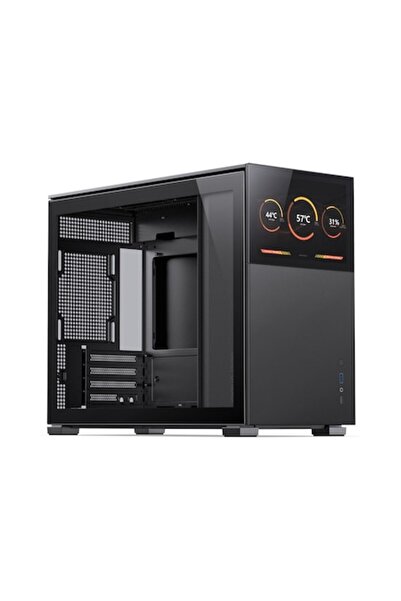 jonsbo Корпус D31 Screen TG, mATX, Черен