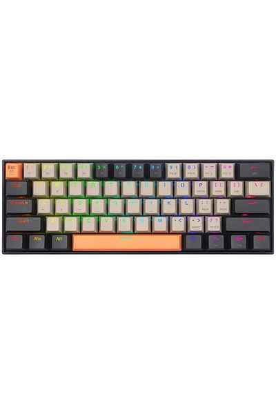 REDRAGON Draconic Pro Mechanical Gaming Keyboard, Bluetooth/Wired, RGB Illumination, Brown Switches