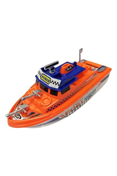 MASHASHOP Jucărie interactivă, Barcă, sunete și lumini, portocaliu/albastru, ...