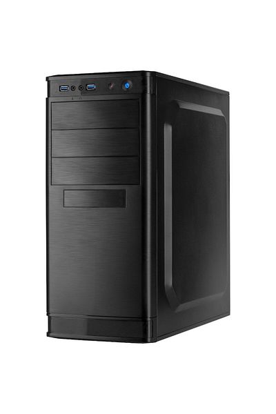 Inter-Tech Carcasa IT-5905, Middle Tower, fara sursa, ATX, negru