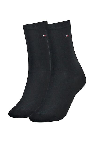 Tommy Hilfiger Long Socks Set - 2 Pairs, Navy Blue, Size 35-38
