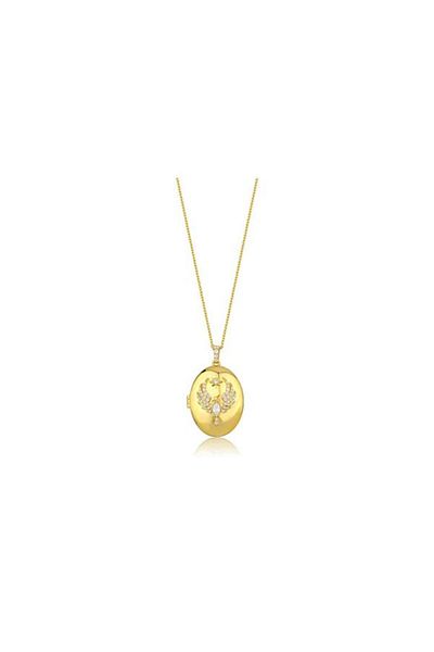MBB ETİCARET Alya phoenix necklace - gold