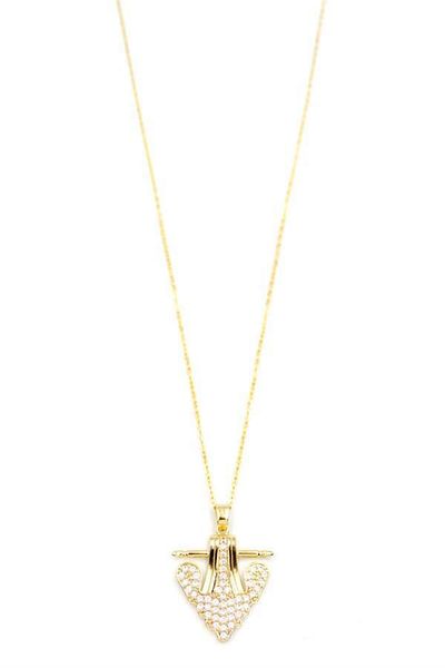 MBB ETİCARET Steel Serenay Necklace - Gold