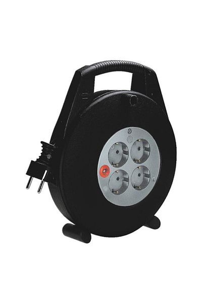 Brennenstuhl Cablu prelungitor Vario Line, 4 prize, 15m, negru/gri