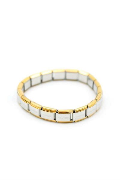 MBB ETİCARET Elastic Steel Bracelet - Silver
