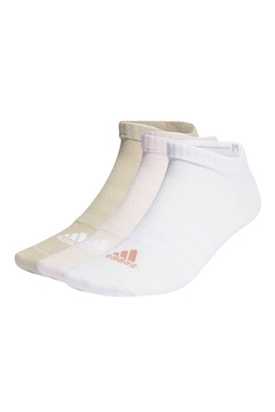 Adidas Sportswear Set of ankle socks, unisex - 3 pairs, White, Beige, Light Pink, 37-39