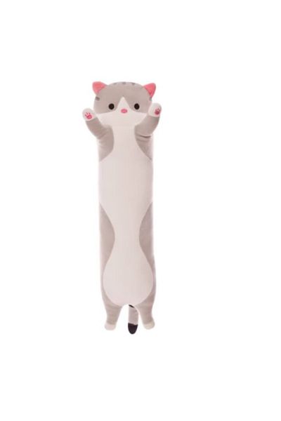 OEM Promotional Package: Long Plush Cat Toy, Pillow Type, Washable, Hypoallergenic Filling, for Kids and