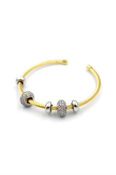 MBB ETİCARET Jewelled Bracelet - Gold