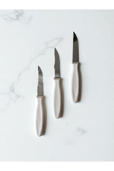 safestore Rooc 3-Piece Stainless Steel Fruit Knife