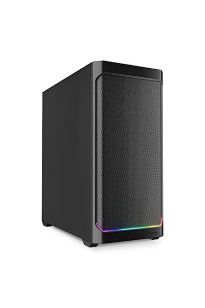 SHARKOON ATX Semi-tower AK4 RGB STRIP, black, Midi-Tower format, integrated R...