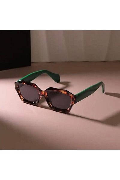 Accessories Vanilla Avenue 2025 Fashion Unisex Big Frame Brown Leopard Green Bone Retro Accessory Eyeglasses
