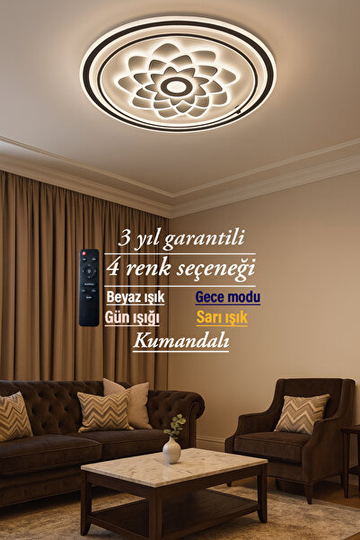 Lucent Avize Modern Plafonyer Avize Yuvarlak Tavana Sıfır