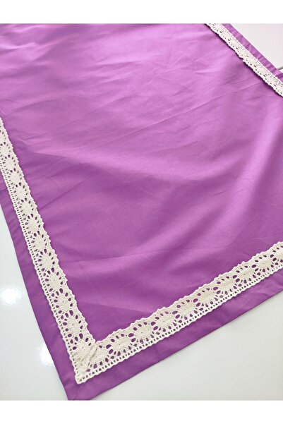 denizli hatırası Authentic Soft 100% Cotton Laced Runner 45X115 cm