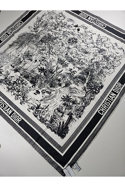 Webinay Home Cd Lux Voile Silk Scarf Tivil Scarf