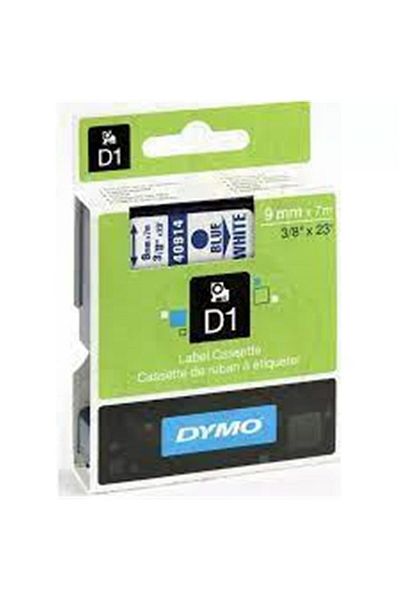 TREND Dymo s0720690 d1 replacement ribbon 9 mmx7mt white-blue 40914