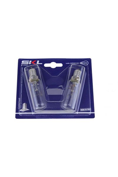 Universal Set 2 bulbs for hood, T25L, 40W, E14