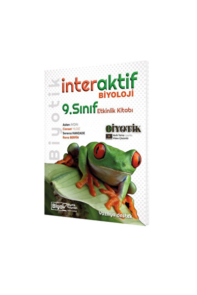 Biyotik Yayınları Biyotik Yayınları 9. Sınıf Biyoloji İnteraktif Etkinlik Kitabı