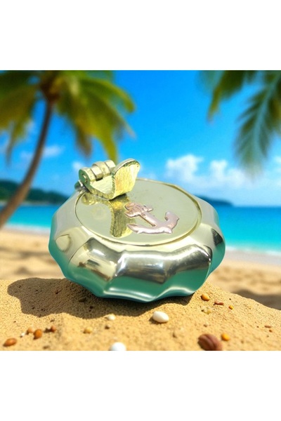 Kuzey Tacı Рисовий попільничка з кришкою для дому та офісу, декоративна, стильна