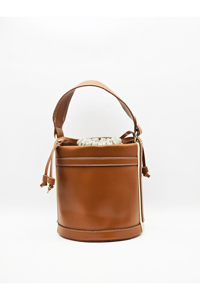 KOÇAK ÇANTA Geantă de mână și de umăr pentru femei, model Bucket, cu închider...