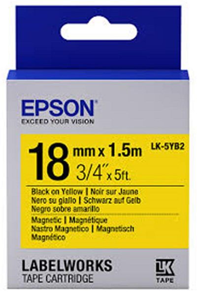 TREND Epson Lk-5Yb2 Black on Yellow 18mm 9Meter Label