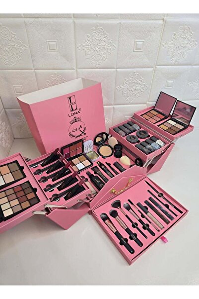 Laura صندوق الجمال - مجموعة مكياج مميزة تحتوي على عناصر فريدة ومتنوعة