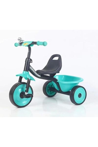 Generic Lightweight tricycle for kids with rear basket - Boys color