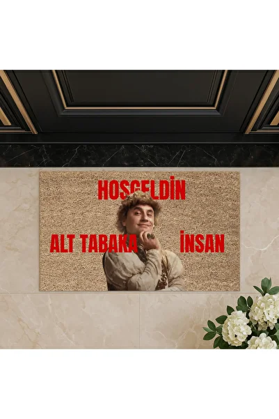 Tahtakale Toptancısı Welcome Substrate Human High Quality Digital Printed Anti-Slip Door Mat – Prince Themed
