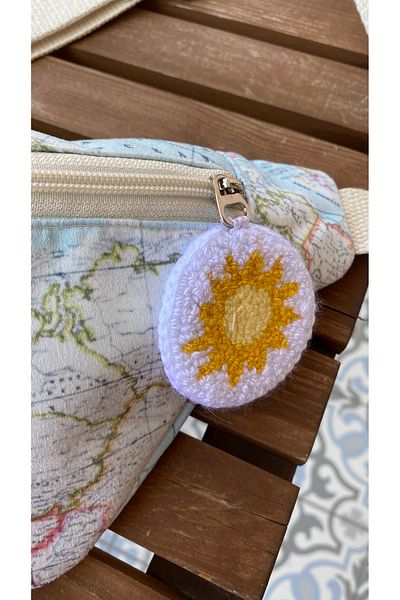 TALKING DREAMS World Map Patterned Waist Bag