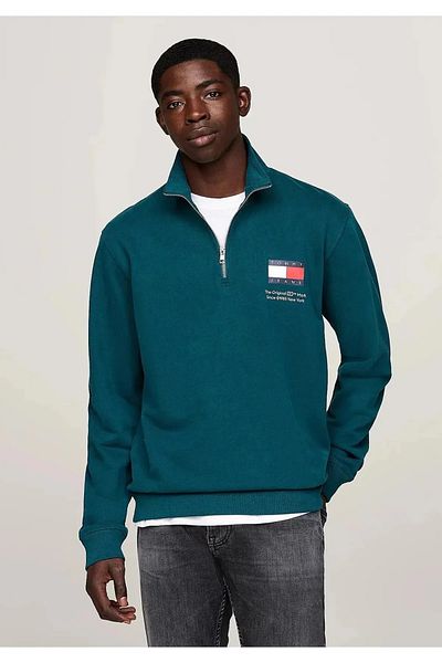 Tommy Hilfiger Sport ._Tommyhilfiger Half Zip Collar Pique Sweatshirt